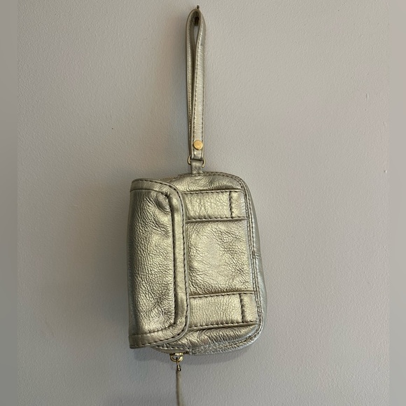 Michael Kors Gold Metalic Wristlet - Picture 2 of 11